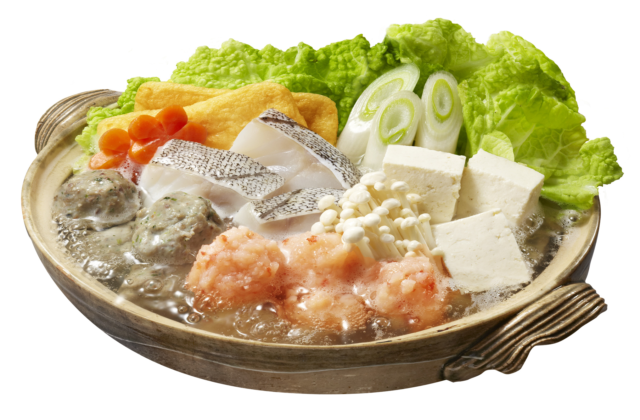 魚介のうまみを満喫！ 海鮮塩ちゃんこ鍋