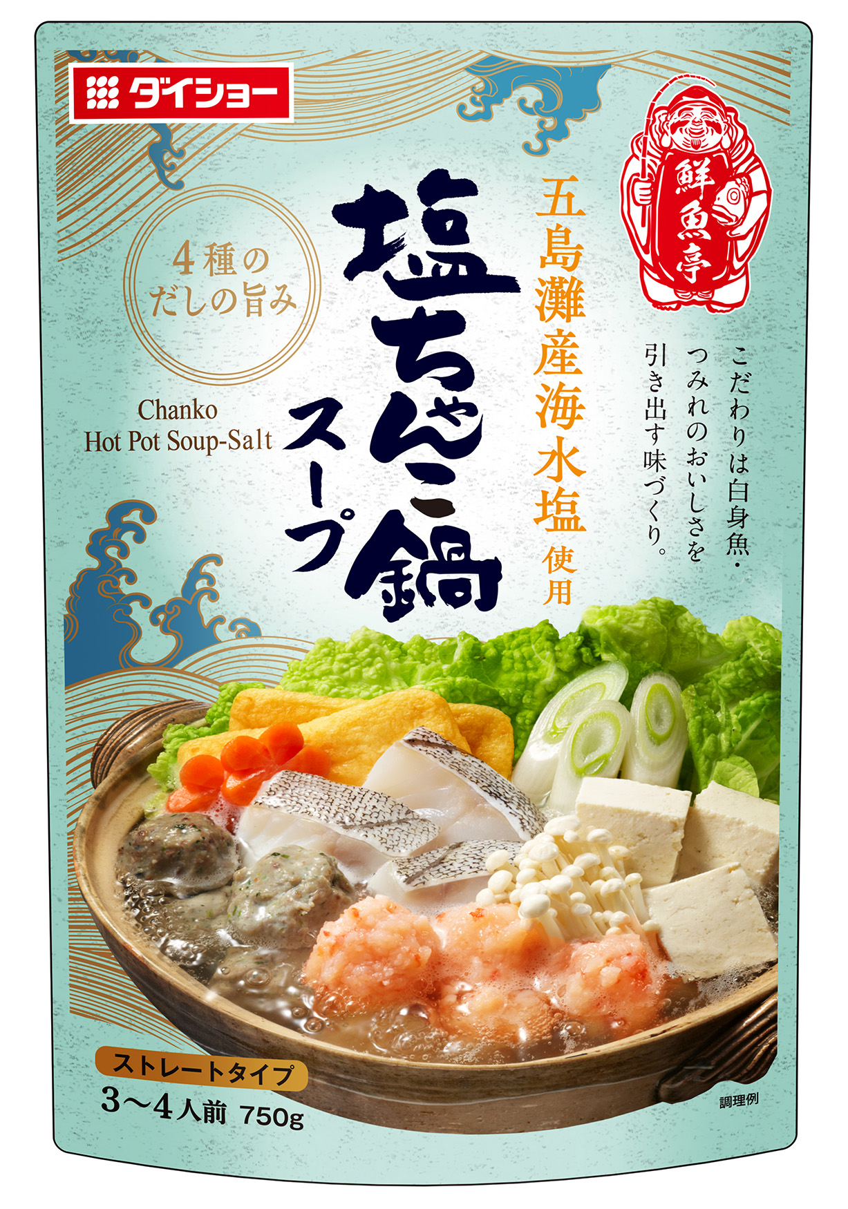 鮮魚亭　塩ちゃんこ鍋スープ