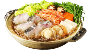 旬の魚介を贅沢に楽しむ！ 海鮮寄せ鍋