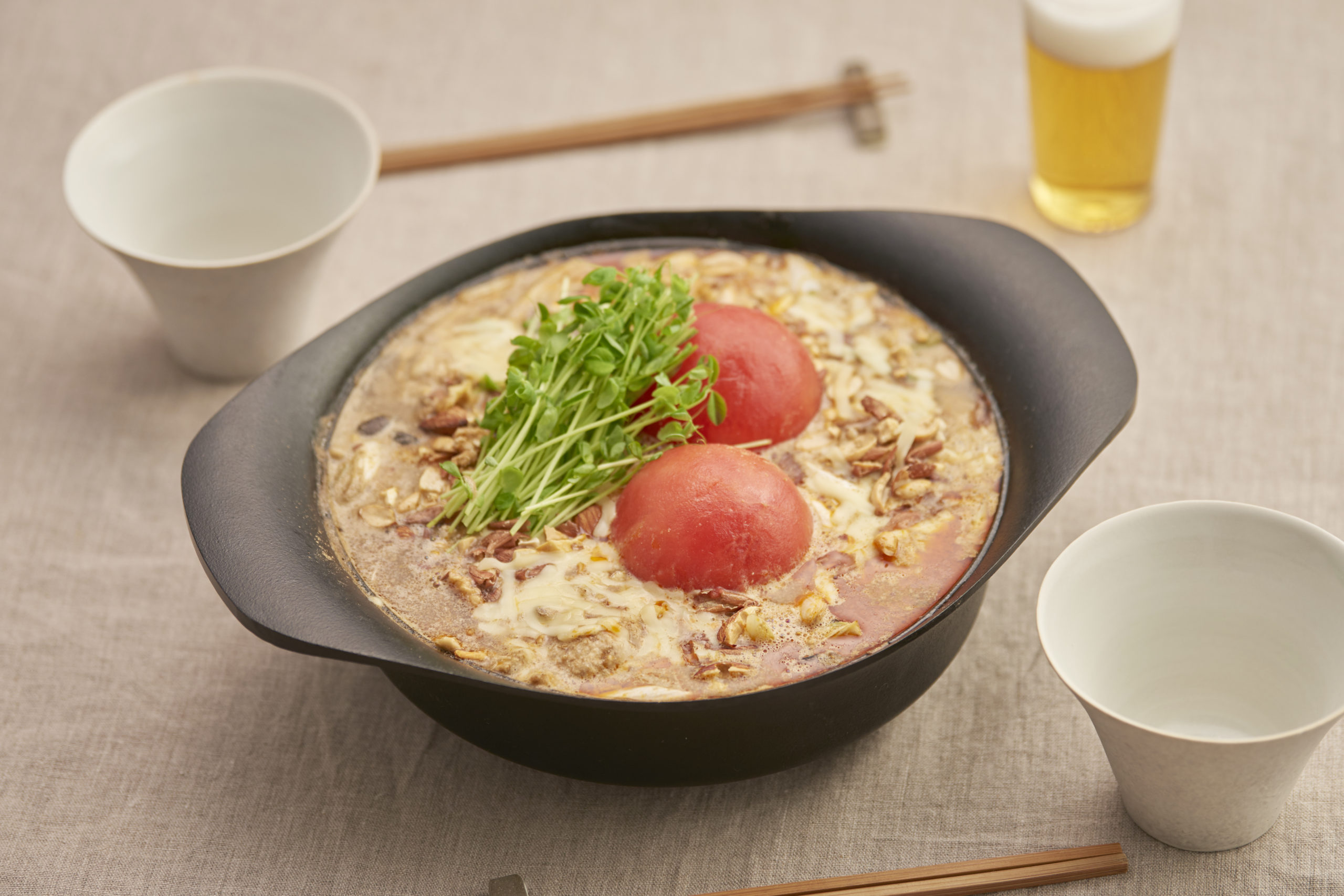赤トマ・坦々チーズ鍋 赤トマ・坦々チーズ鍋