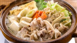 鍋シーズンも終盤！ みんな大好き！ごま豆乳鍋