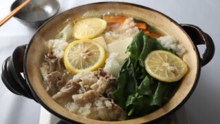 大根おろしで体に優しい ゆず香るみぞれ鍋